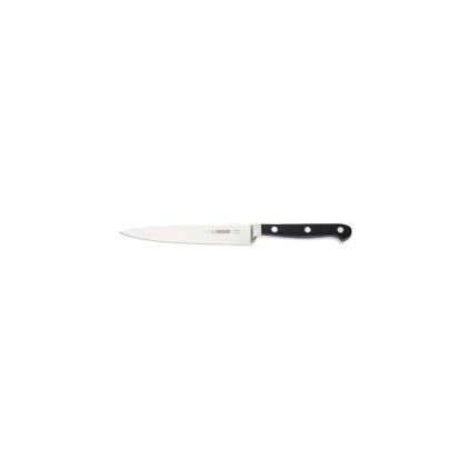 40119 nuz kucharsky kovany 15 cm cerny