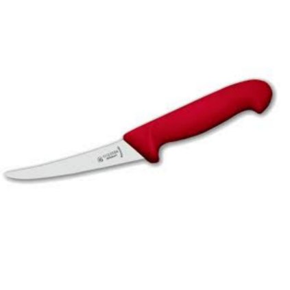 Nůž vykosťovací prohnutý 13 cm, červený| Giesser, GM-251513-r