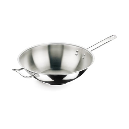 Pánev WOK nerezová 30 cm| Inoxibar, EB-65749