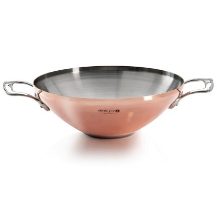 Prima Matera wok měděný s úchyty pr. 32 cm| de Buyer, D-6247-32