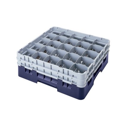 Koš Camrack 25 pozic, výška sklenice 19,4 cm - Modrá| TOM, R-25S738-186