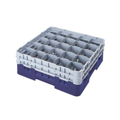 Koš Camrack 25 pozic, výška sklenice 27,8 cm - Modrá| TOM, R-25S1058-186