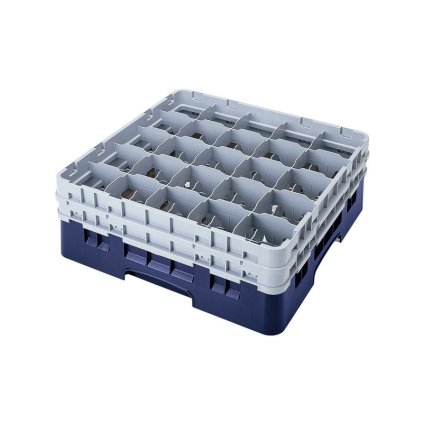 Koš Camrack 25 pozic, výška sklenice 30 cm - Modrá| TOM, R-25S1114-186