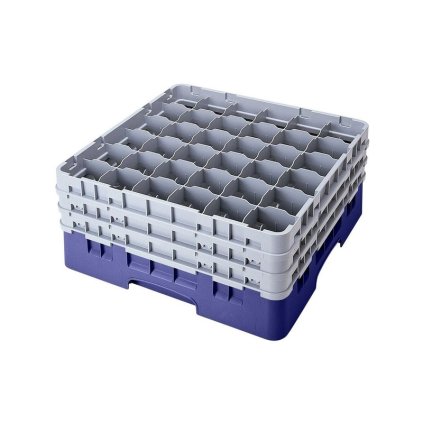 Koš Camrack 36 pozic, výška sklenice 19,4 cm - Modrá| TOM, R-36S738-186