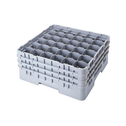 Koš Camrack 36 pozic, výška sklenice 23,8 cm - Bílá| TOM, R-36S900-151