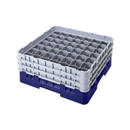 Koš Camrack 49 pozic, výška sklenice 13,2 cm - Modrá| TOM, R-49S434-186