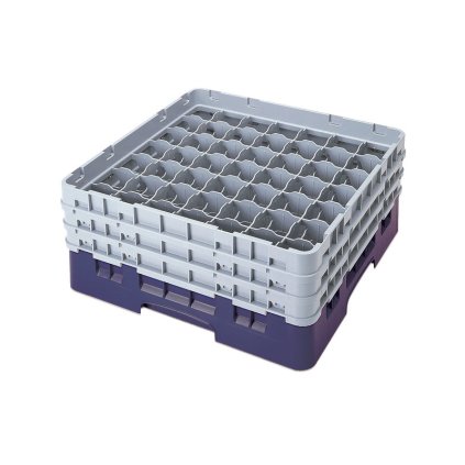 Koš Camrack 49 pozic, výška sklenice 30 cm - Modrá| TOM, R-49S1114-186