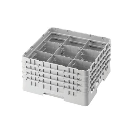 Koš Camrack 9 pozic, výška sklenice 30 cm - Bílá| TOM, R-9S1114-151