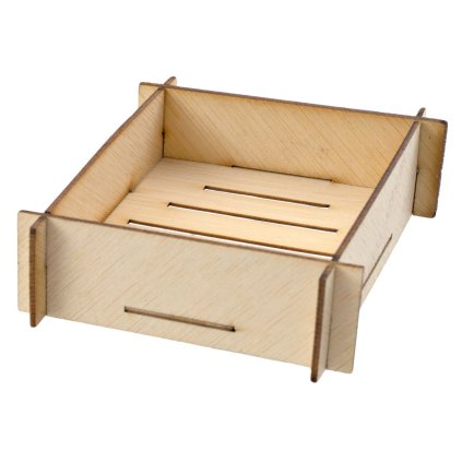 Bedýnka bambusová 8 × 8 cm (6 ks)| TOM, V-30053