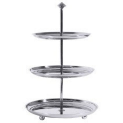 Etažér nerezový 39,5 cm| TOM, L-53-003