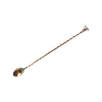 15564 lzicka barmanska s drtitkem 30 cm med