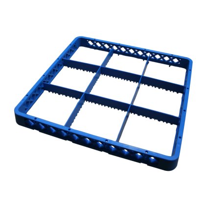 Nástavec 9 pozic 50 × 50 × 4,2 cm, Ø sklenice 14,9 cm| TOM, M5-200-9