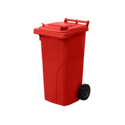 Popelnice 120 l - červená| TOM, ZT-120-R