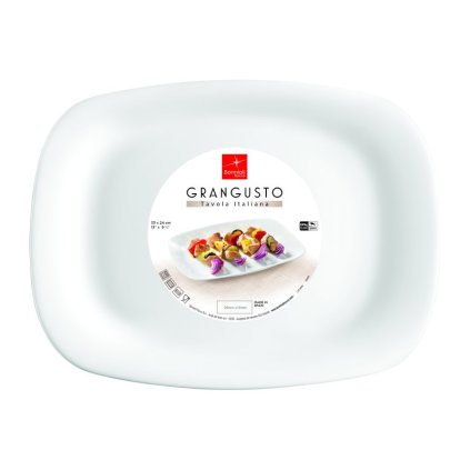 Bormioli Rocco Talíř 33 × 24 cm – BBQ | BR-431240 | TOM, BR-431240