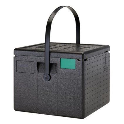 20640 termobox na pizzu s cernym uchytem 4 ks 33 cm