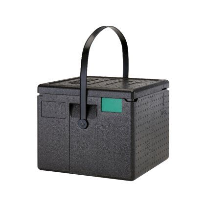 20649 termobox na pizzu s cernym uchytem 6 ks 33 cm