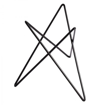 Verlo podstavec hvězdicový výš. 20 cm, černý| TOM, V-7507