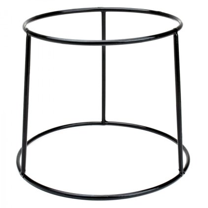 Verlo podstavec kulatý pr. 25 cm, výš. 20 cm, černý| TOM, V-7510