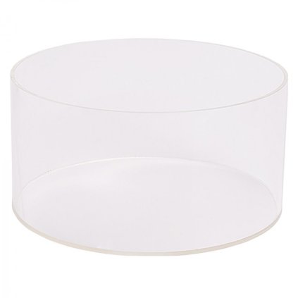 Verlo tubus bufetový výš. 10 cm, průhledný| TOM, V-7514