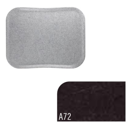 Versa podnos jídelní 36 × 46 cm, černá (A72)| TOM, R-VT3646C-A72