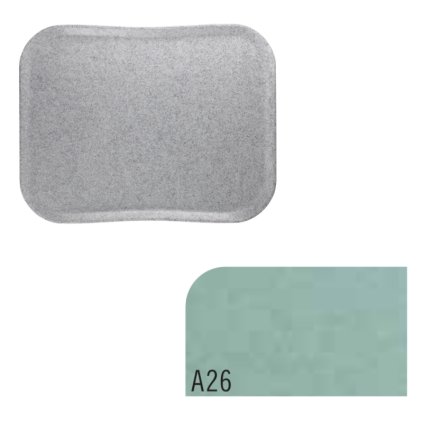 Versa podnos jídelní 36 × 46 cm, magická máta (A26)| TOM, R-VT3646C-A26