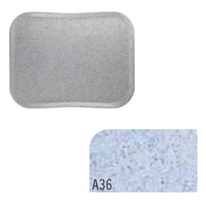 Versa podnos jídelní 36 × 46 cm, skvrnitá modrá (A36)| TOM, R-VT3646C-A36