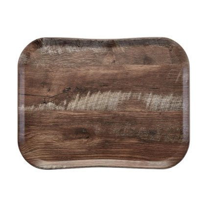 Wood podnos 33 × 43 cm, tmavý dub| TOM, R-VTC3343T-F88