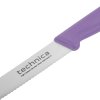 Univerzální nůž, vlnité ostří 210 mm, fialový | TECHNICA, Silver Line