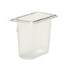 Nádoba Camwear GN 1/9 z polykarbonátu, Cambro, GN 1/9, 1,4L, Průhledná, 108x176x(H)150mm