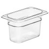 Nádoba Camwear GN 1/9 z polykarbonátu, Cambro, GN 1/9, 0,85L, Průhledná, 108x176x(H)100mm