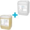 [Sada] mycích a oplachových kapalin pro komerční myčky nádobí 2 x 10 litrů | CLINTECH LIGHT