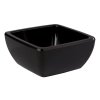 Melaminová miska 0,05 l, černá | APS, Pure