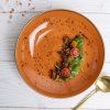 Miska coupse 250 mm pomaranczowa FINE DINE Dahlia 758918