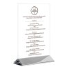 Stojan na menu 150x70x230 mm | APS, 71522