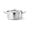 Nízký hrnec s poklicí o průměru 280 mm, 7,5l | HENDI, Profi Line