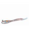Reduktor z wezem do butli gazowej 2000 mm Technica Silver Line 756076