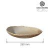 Talerz gleboki 250 mm brazowy FINE DINE Constancy 758393