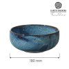 Miska 1 3 l 180 mm niebieski FINE DINE Eminence 758412