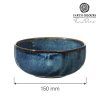 Miska 0 8 l 150 mm niebieski FINE DINE Eminence 758424