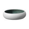 Miska 1 l 195 mm biala zielona FINE DINE Goro 758571