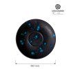 Spodek 160 mm czarny niebieski FINE DINE Flora 759058