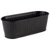 Koszyk na sztucce 295x120x100 mm czarny APS 11754 761625