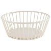 Koszyk metalowy okragly 170 mm bialy APS Urban 761674