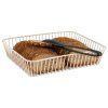 Koszyk metalowy prostokatny GN 1 2 bialy APS Urban 761683