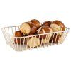 Koszyk metalowy prostokatny GN 1 4 bialy APS Urban 761690