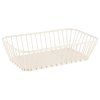 Koszyk metalowy prostokatny GN 1 4 bialy APS Urban 761689