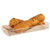 Koszyk metalowy prostokatny GN 2 4 bialy APS Urban 761694