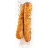 Koszyk metalowy prostokatny GN 2 4 bialy APS Urban 761695