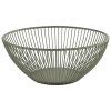 Koszyk metalowy okragly 200 mm zielony APS Svart 761706