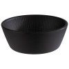 Miska z melaminy 0 25 l 125 mm czarna APS Nero 761823